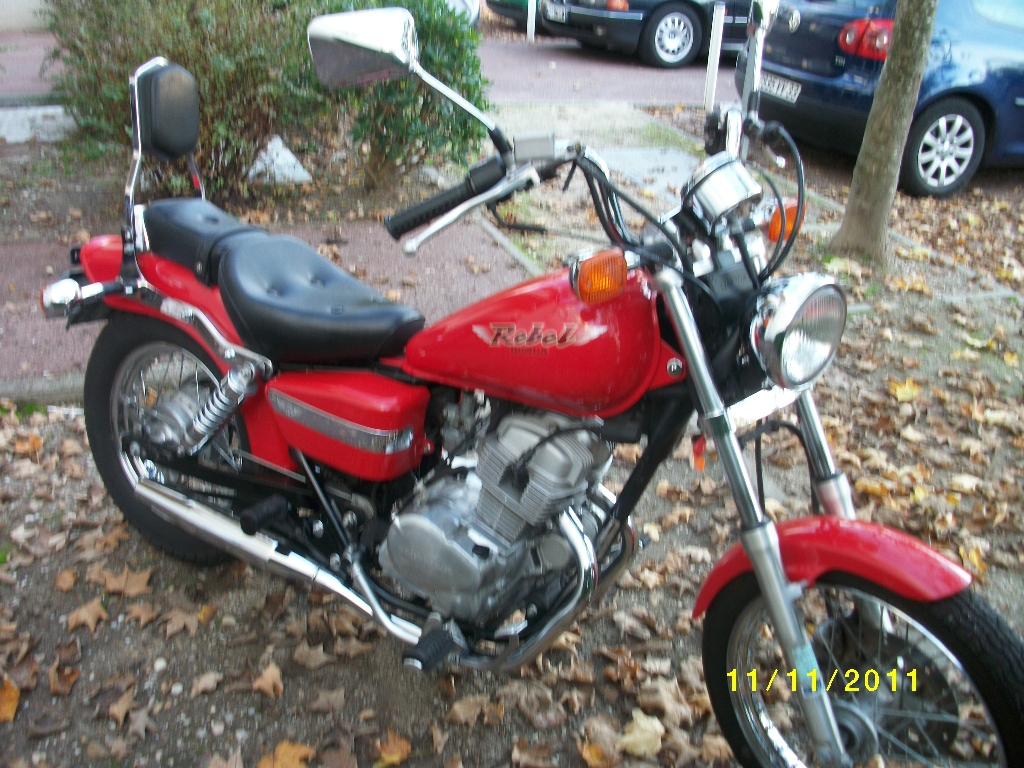 moto honda rebel occasion