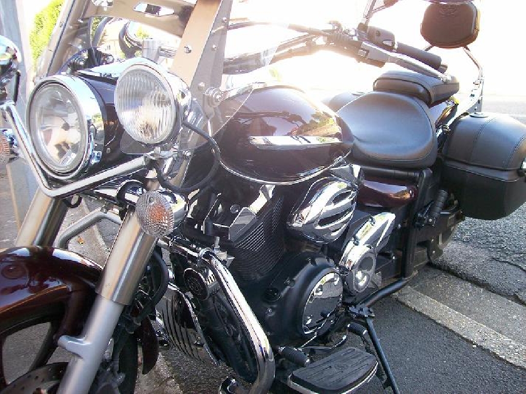 YAMAHA XVS 950 A Midnight Star touring 2010 photo 2