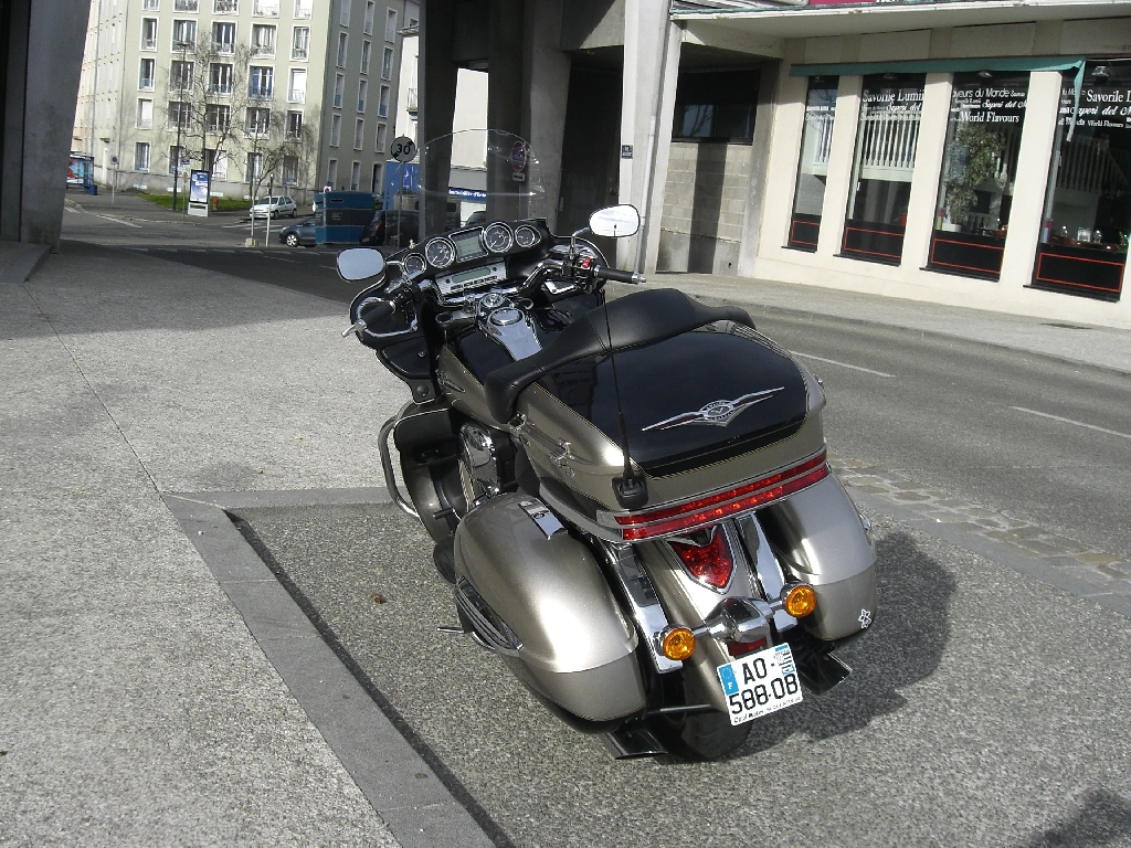 annonce moto kawasaki vn 1700 voyager occasion de 2009