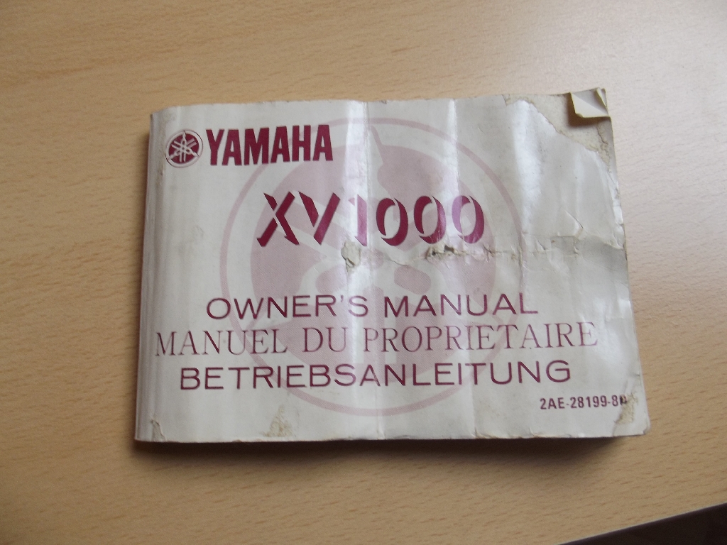 YAMAHA XV 1100 Virago  1987 photo 3